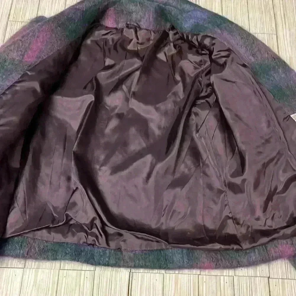 Vintage Mohair 100% Pure Wool Donegal Design Coat - Picture 4 of 7